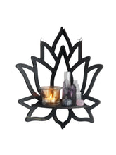 LunaFrame - Decoratieve Wandplank met Maan- en Vlindermotief